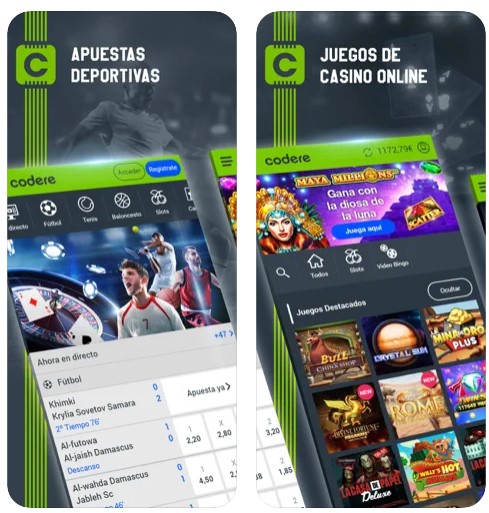 Aplicaci&oacute;n m&oacute;vil: Codere gana